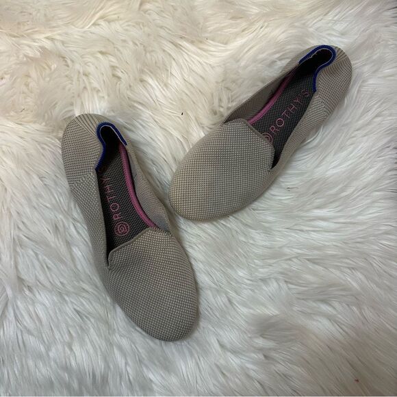 [Rothys] Greige Loafers - Size 8 - Picture 1 of 4